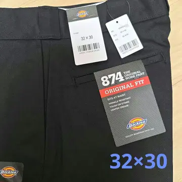 [ 미사용 새상품 ] 디키즈 874 32x30 워크 팬츠 BLACK