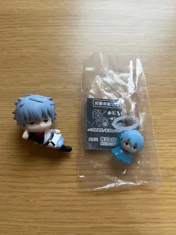 은혼 사카타 긴토키 가챠 세트 기다림 메지루시 액세서리 긴상