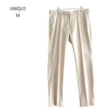 [UNIQLO] 팬츠 오피스 베이지 슬림핏 캐주얼 1192