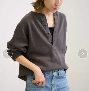 프레임워크 FRAMeWORK 와플 헨리 풀오버