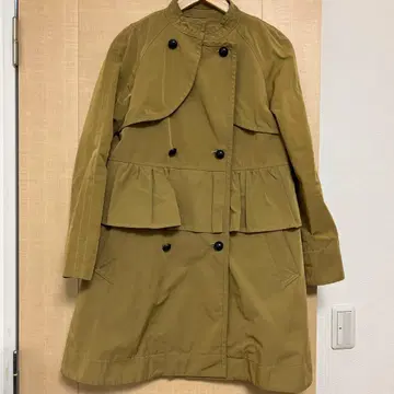 DRESSLAVE 카키 트렌치코트