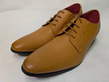 7cm UP 시크릿 레이스업 비즈니스 슈즈 카멜