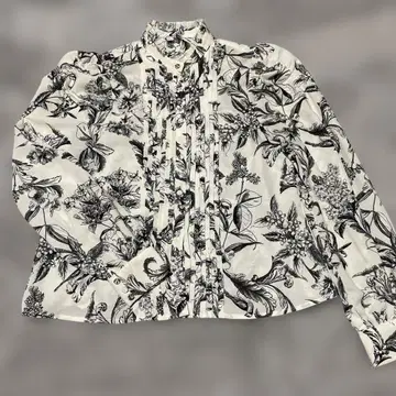 eimy istoire 플라워 프린트 블라우스