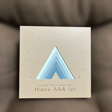 thanx AAA lot 15th ANNIVERSARY DVD 4장