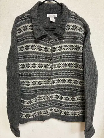 그레이 프론트 오픈 여성용 가디건 CHEROKEE