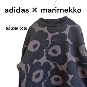 adidas x marimekko 우니코 블랙 맨투맨 XS