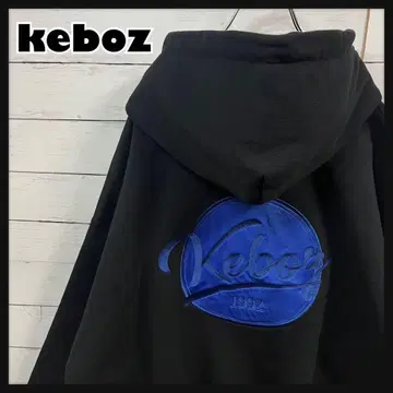 1 [즉시 품절 모델] 케보즈 자수 양면 빅 로고 후디 후드티 7409