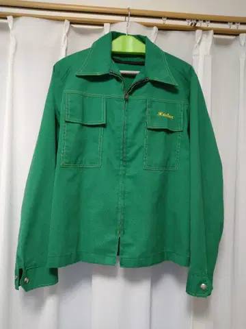 빈티지 PROTEXALL 체인 스티치 워크 자켓