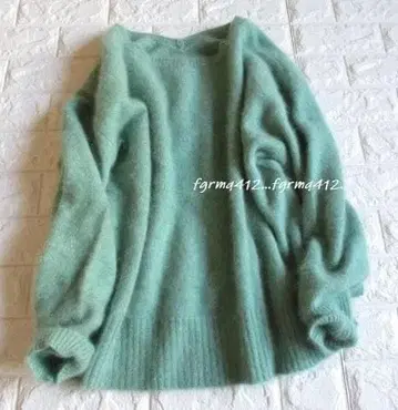 유나이티드 애로우즈 green label relaxing 기모 니트 그린