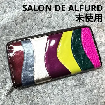 [ 미사용 ] SALON DE ALFURD 사롱 드 알퍼드 장지갑