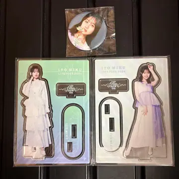 이토 미쿠 from now on 아크릴 스탠드 캔뱃지