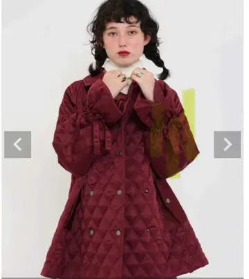 퀼팅 래글런 코트 TINA:JOJUN 티나조준 티나