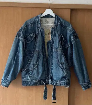 구제 데님 자켓