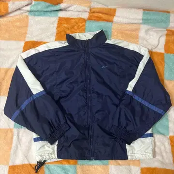 90s Reebok 나일론 재킷 레어 컬러