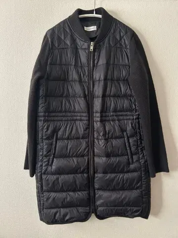 Day and Grade 블랙 퀼팅 자켓