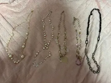 여성용 목걸이 10개 + 덤