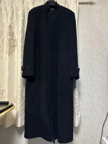 MEN'S TENORAS 블랙 롱 칼라 코트 새상품급