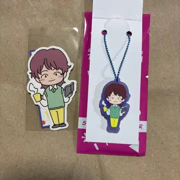 이와타니 쇼고 러버 키링 & 스티커