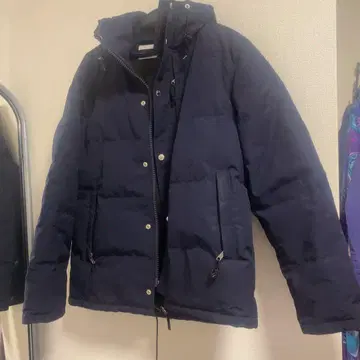 JOURNAL STANDARD 네이비 다운 자켓