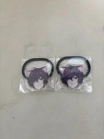 루카와 얼굴 머리끈 2개 세트