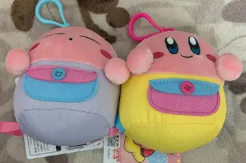 별의 커비 미니 백팩 파우치 커비 쌔근쌔근