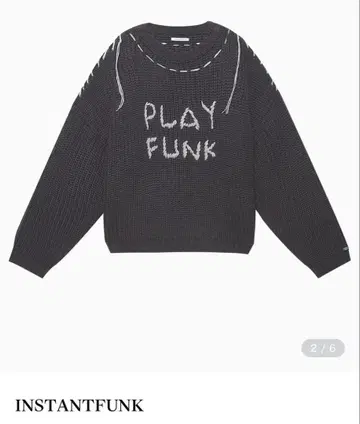 INSTANTFUNK 인스턴트펑크 한국 니트