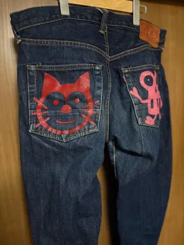 에비수 청바지 초귀중 키키/독친 34 x 35