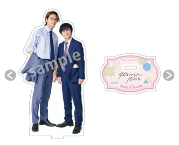 40세까지 하고 싶은 10가지 일 아크릴 스탠드 케이지 & 스즈메 세트