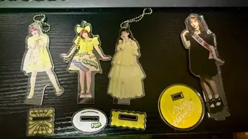 FRUITS ZIPPER 하야세 노엘 아크릴 스탠드 4개 세트