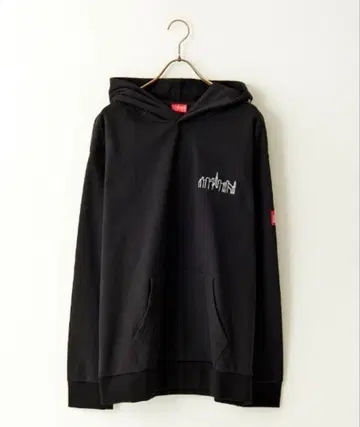 맨해튼 포티지 별주 후드 로고 자수 후드 맨투맨