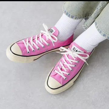 ALL STAR US COLORS OX 핑크 컨버스