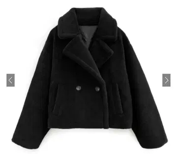 숏 기장 보아 자켓 블랙 fo2039