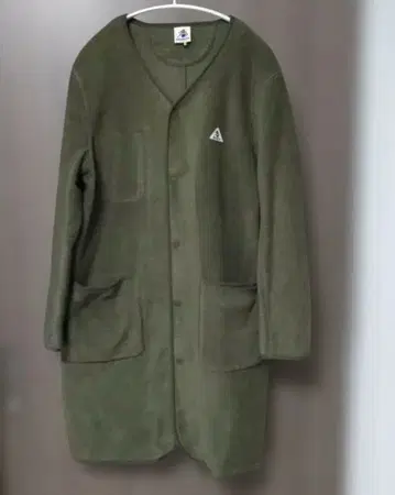 게바코 GEVACO 플리스 코트 올리브색