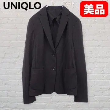 UNIQLO 스트레치 테일러드 자켓 M 다크 그레이