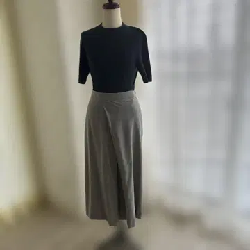 띠어리 그레이 롱 스커트 S