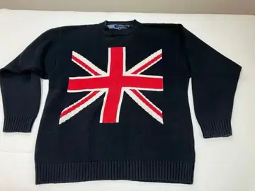 TOMMY JEANS 유니언 잭 스웨터 L