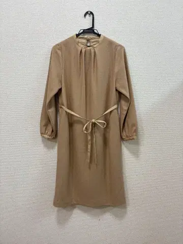 [ La Totalite ] 허리 리본 포함 롱 원피스