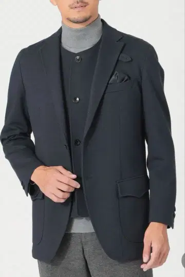 택 포함 새상품 [더 스카치 하우스] 베스트 포함 자켓 (L)