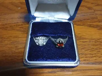 유품 정리품 실버 반지 세트