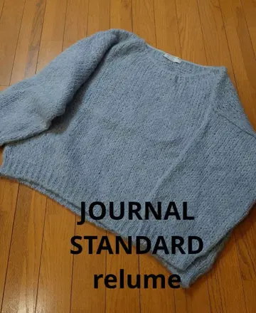 [ 새상품급 ] TRICOTS JEAN MARC 라이트 블루 니트 스웨터