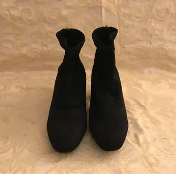 여성용 숏 블랙 부츠 (실버 힐)