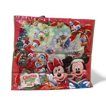 도쿄 디즈니 리조트 크리스마스 쇼핑백 2016