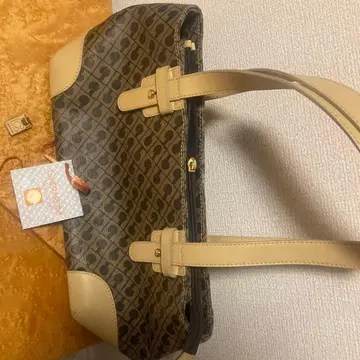 GHERARDINI 로고 패턴 숄더백