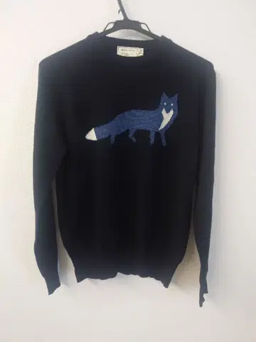 메종 키츠네 폭스 디자인 니트 XS