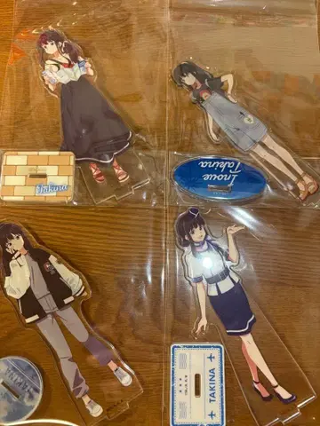 리코리스 리코일 타키나 아크릴 스탠드 4점 세트