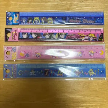 세일러문 눈금자 4종 세트