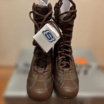 브라운 롱 부츠 사이즈 6 (US)