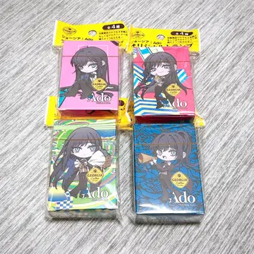 코카콜라 Ado 조지아 오리지널 트럼프 전 4종 4개 세트