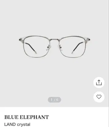 BLUE ELEPHANT Land crystal 블루 엘리펀트 안경