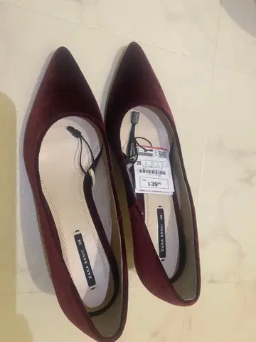 Zara 자라의 여성용 샌들 힐 38